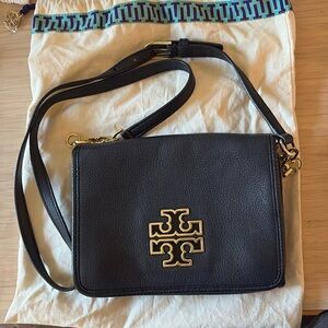 Black Tory Burch cross body bag